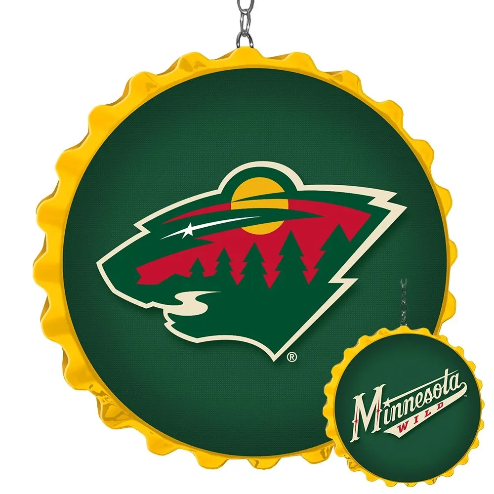 Minnesota Wild: Bottle Cap Dangler
