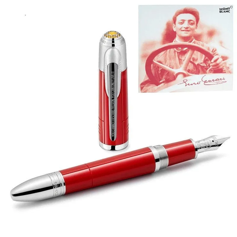 Montblanc fountain Great Characters Enzo Ferrari Special Edition Punta M 127174