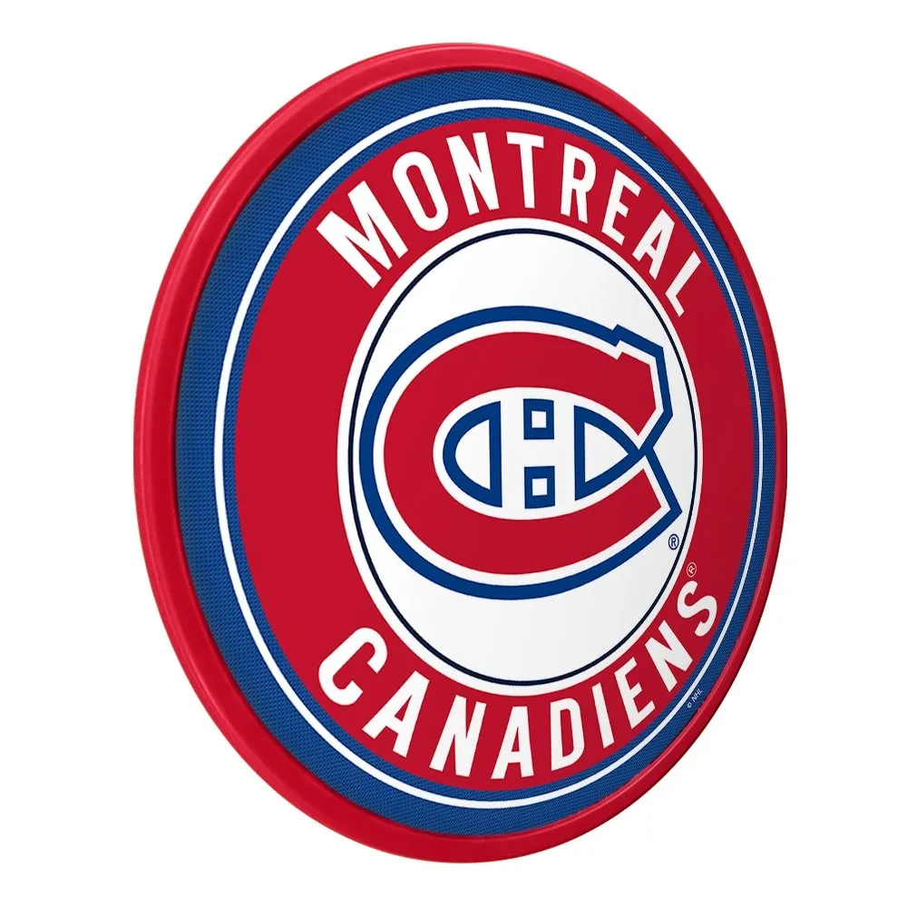 Montreal Canadiens: Modern Disc Wall Sign