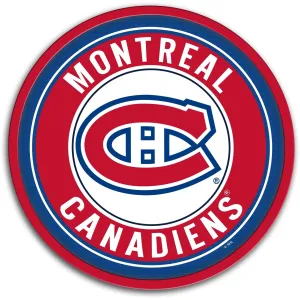 Montreal Canadiens: Modern Disc Wall Sign