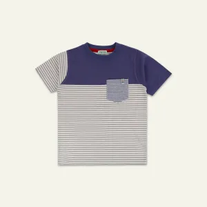 Multicoloured Stripe Print T-Shirt