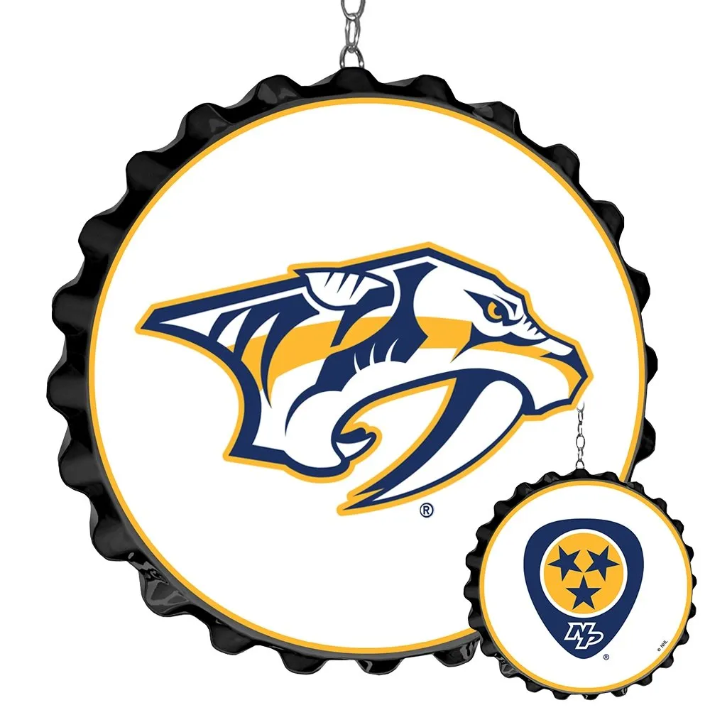 Nashville Predators: Bottle Cap Dangler