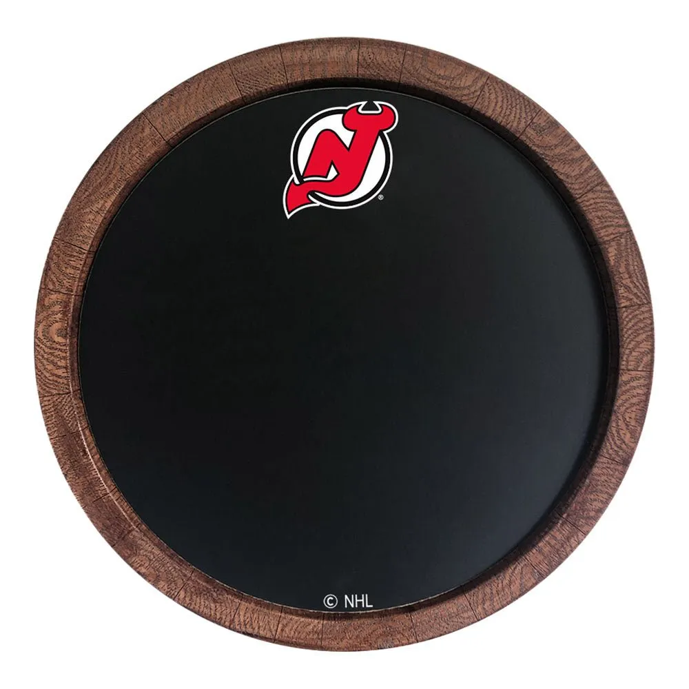 New Jersey Devils: Barrel Top Chalkboard Sign