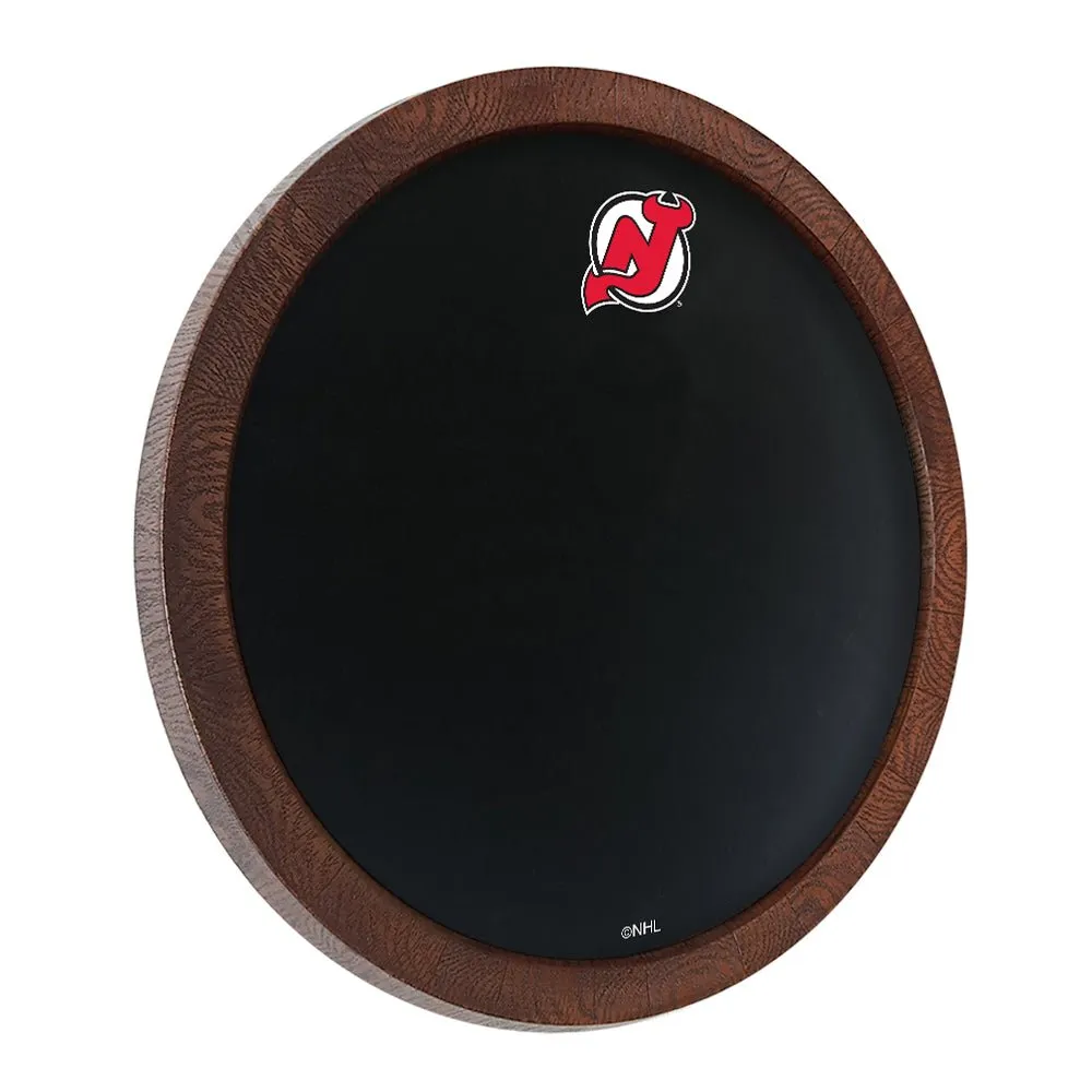 New Jersey Devils: Barrel Top Chalkboard Sign
