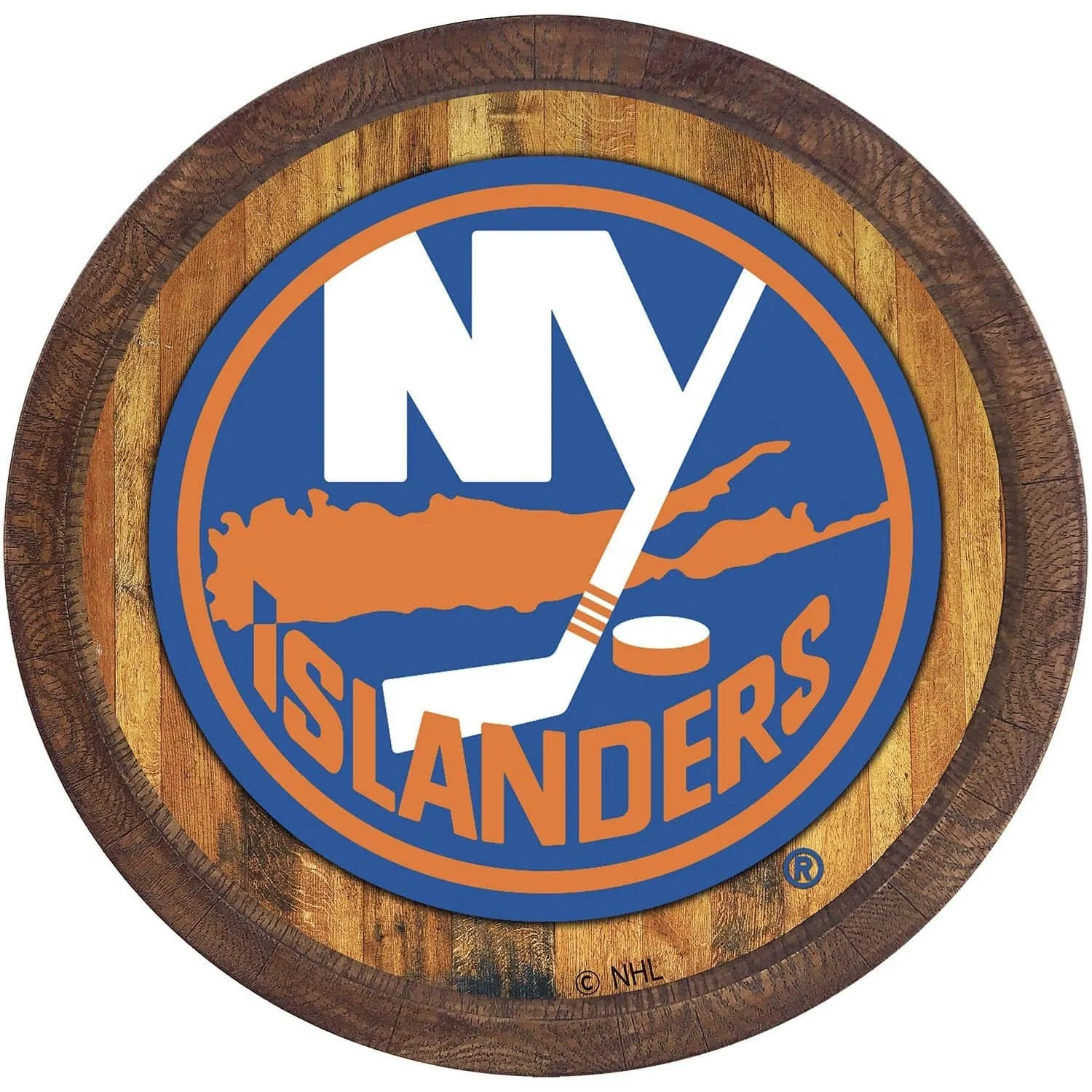 New York Islanders: "Faux" Barrel Top Sign