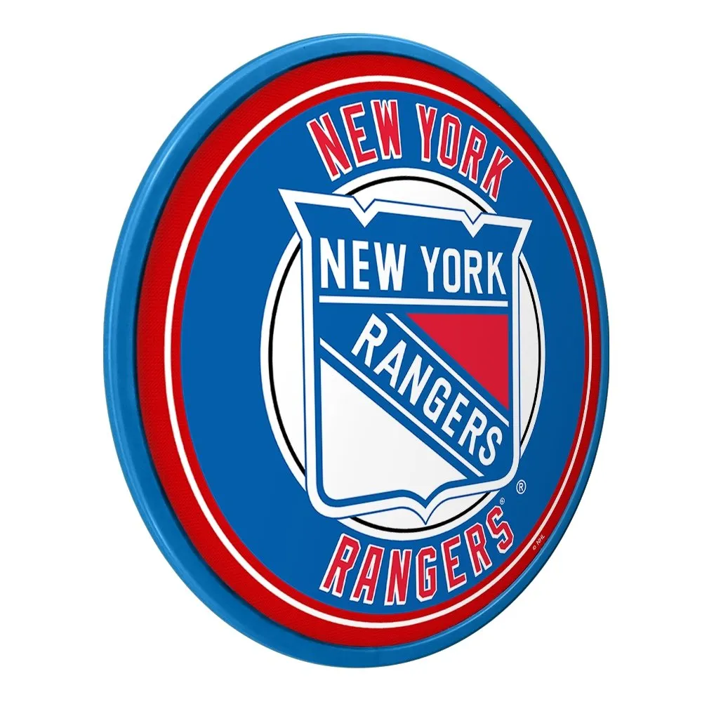 New York Rangers: Modern Disc Wall Sign