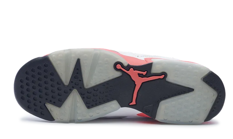 Nike Air Jordan 6 Retro Infrared White (GS) 2014 384665-123
