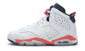 Nike Air Jordan 6 Retro Infrared White (GS) 2014 384665-123