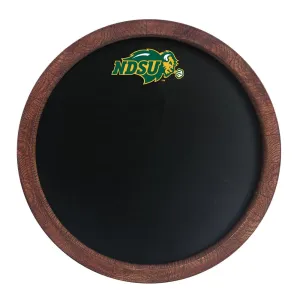 North Dakota State Bison: "Faux" Barrel Top Chalkboard