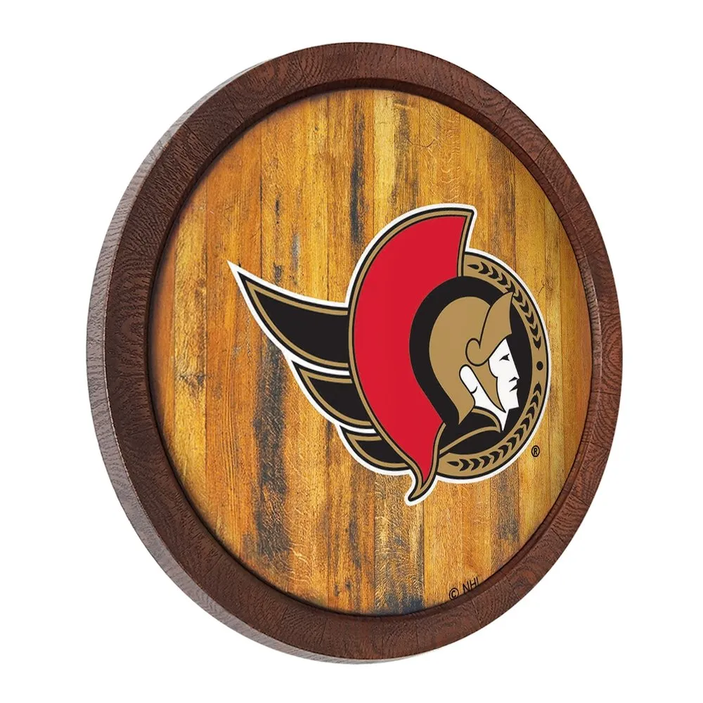 Ottawa Senators: "Faux" Barrel Top Sign