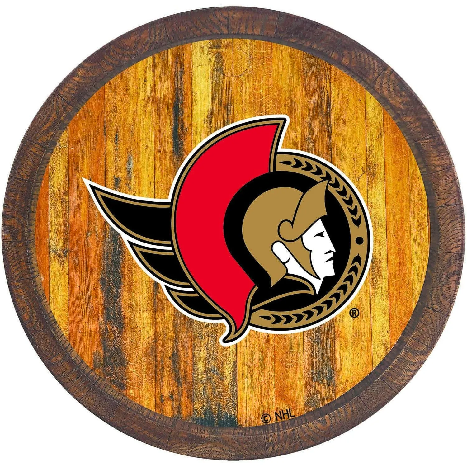 Ottawa Senators: "Faux" Barrel Top Sign