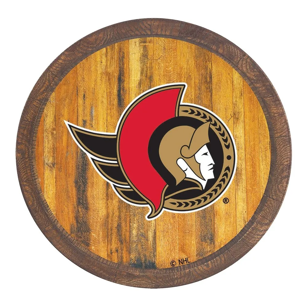 Ottawa Senators: "Faux" Barrel Top Sign