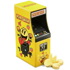 Pac-Man Arcade Candy Tin