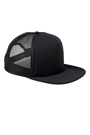 Palm Tree Smile Foam Front Mesh Trucker Cap