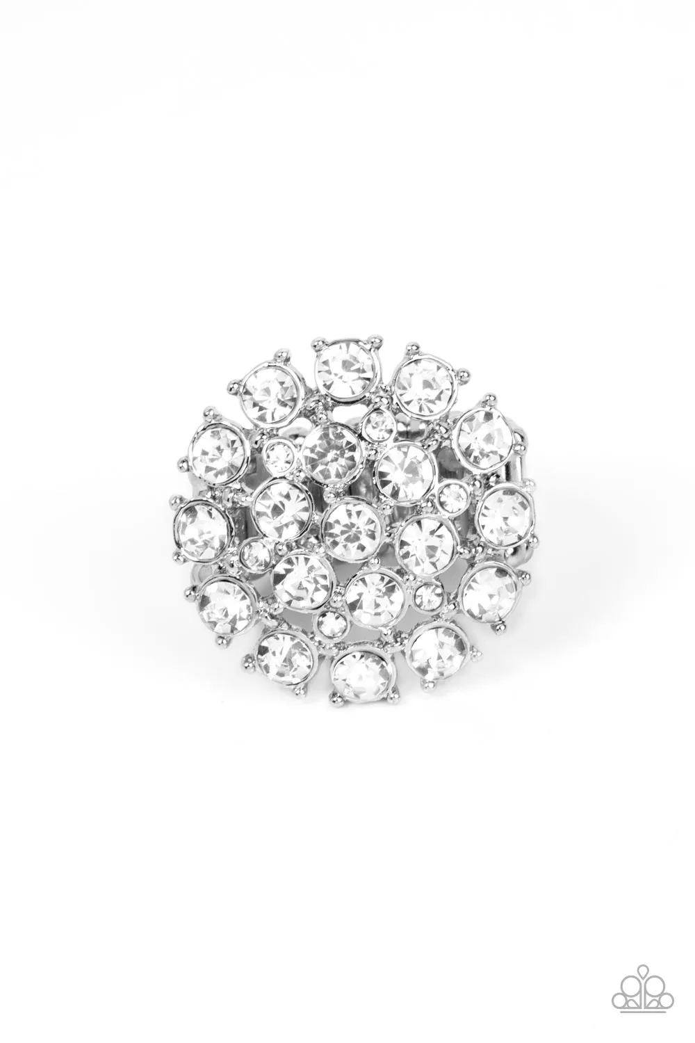 Paparazzi SELFIE-Confidence Ring White