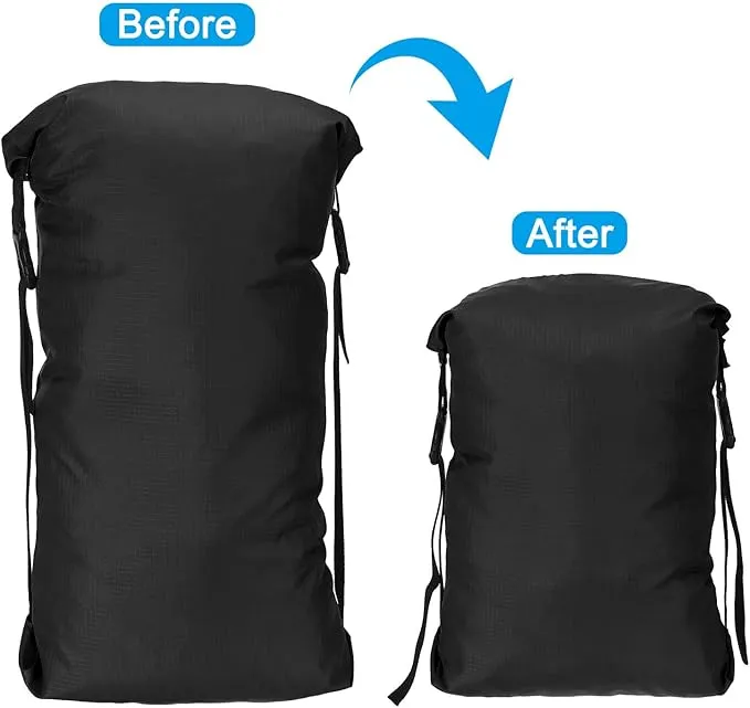 PATIKIL Compression Stuff Sack, Waterproof Sleeping Bag Storage Sack for Backpacking Camping