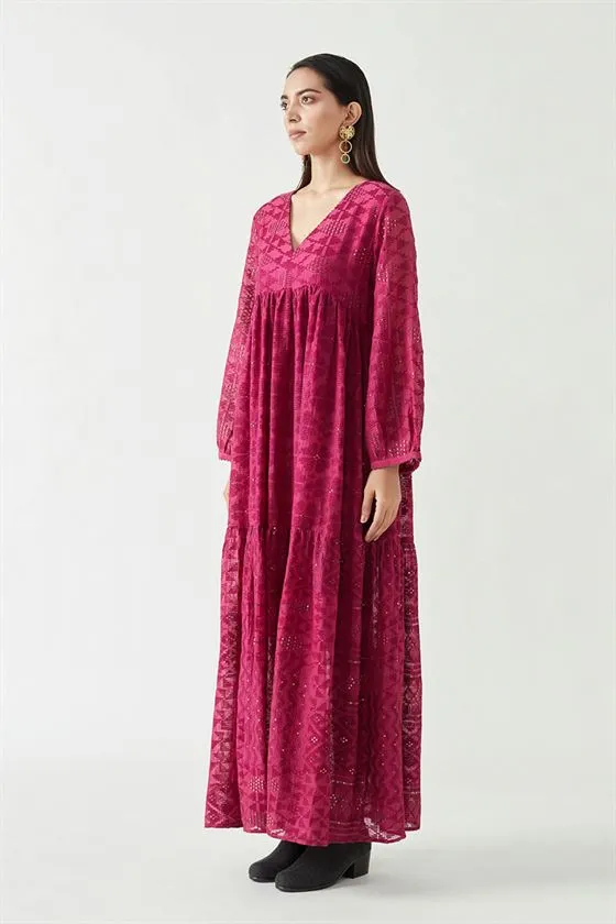 Payal Pratap   -   View with A Room  Stella Embroidered Dress