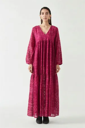 Payal Pratap   -   View with A Room  Stella Embroidered Dress