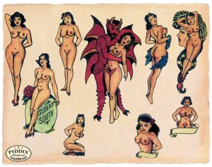PDXC7788 -- Retro Tattoos