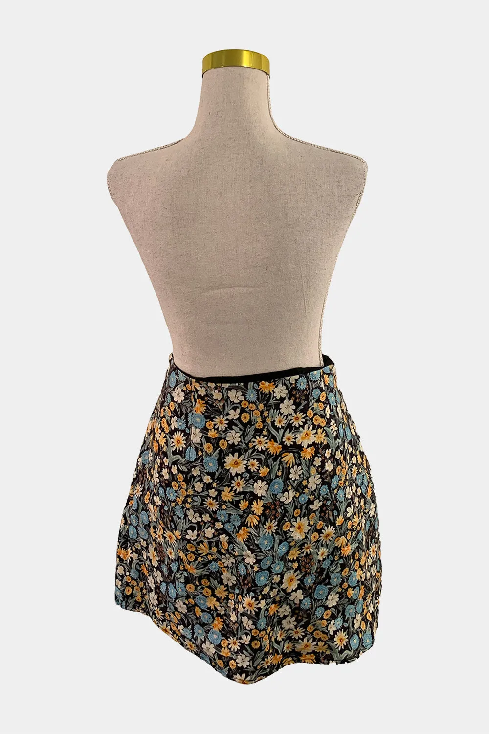 Perfect Stranger Black Multi Skirt