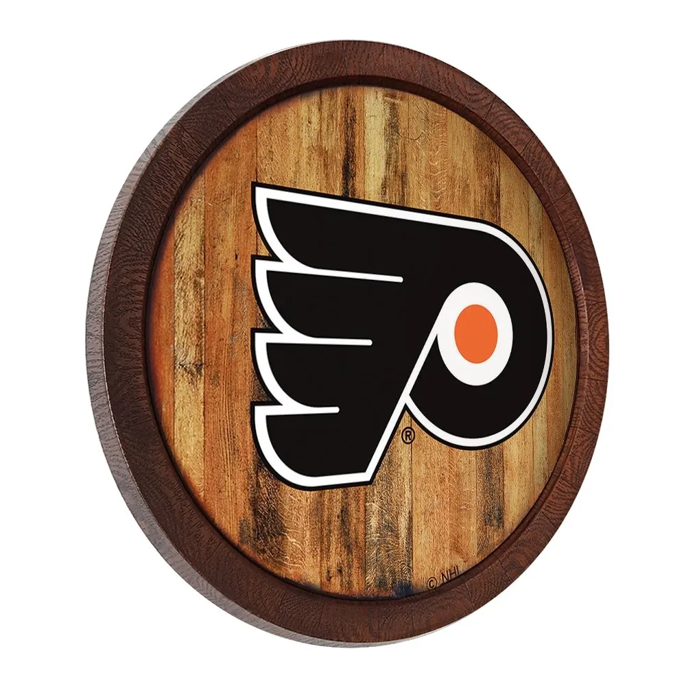 Philadelphia Flyers: "Faux" Barrel Top Sign