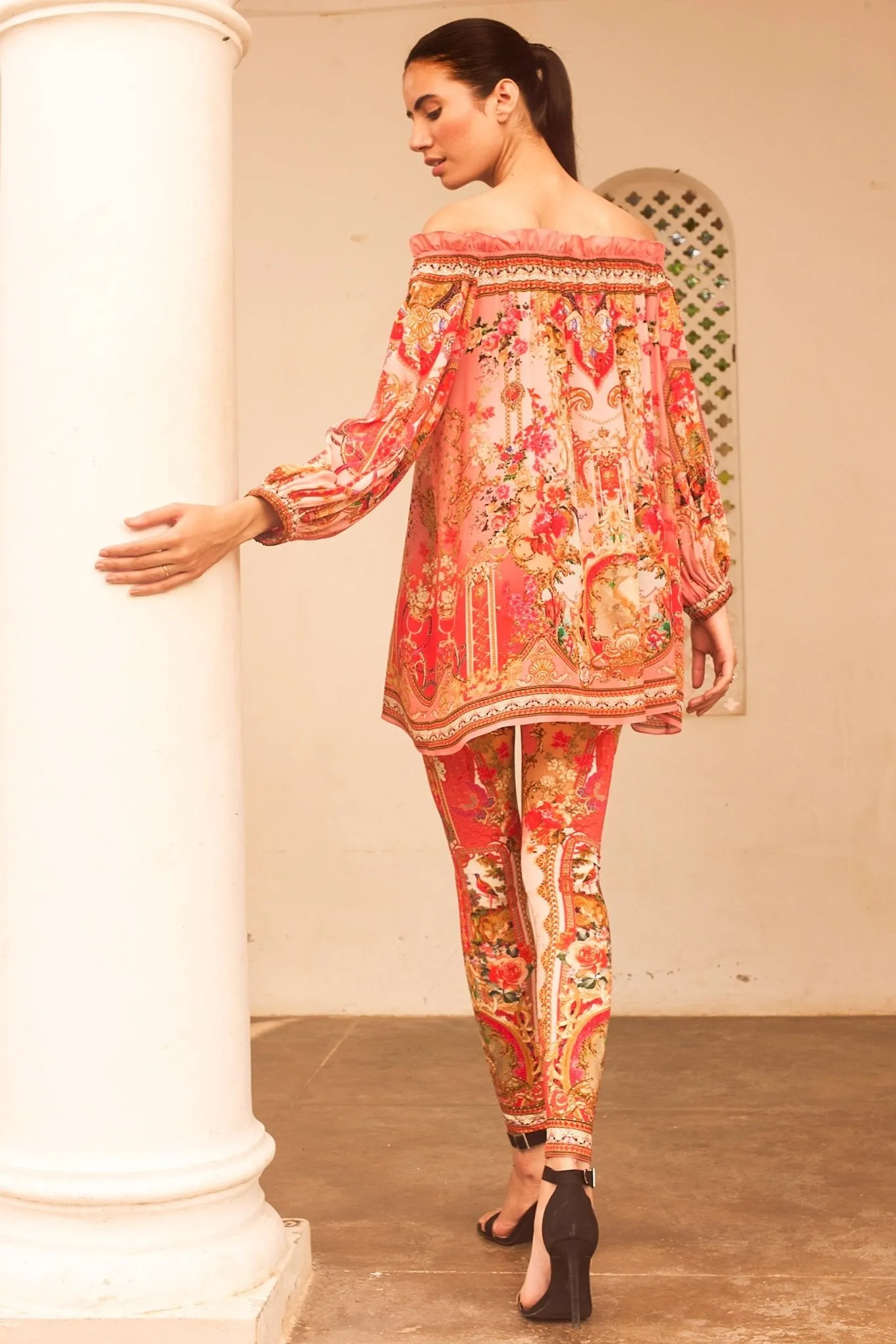 PINK CASTLE LEGGINGS