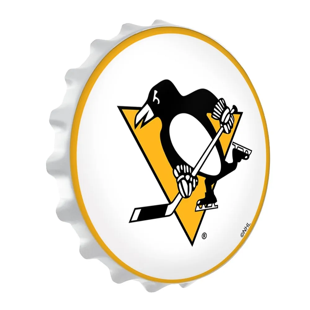 Pittsburgh Penguins: Bottle Cap Wall Light