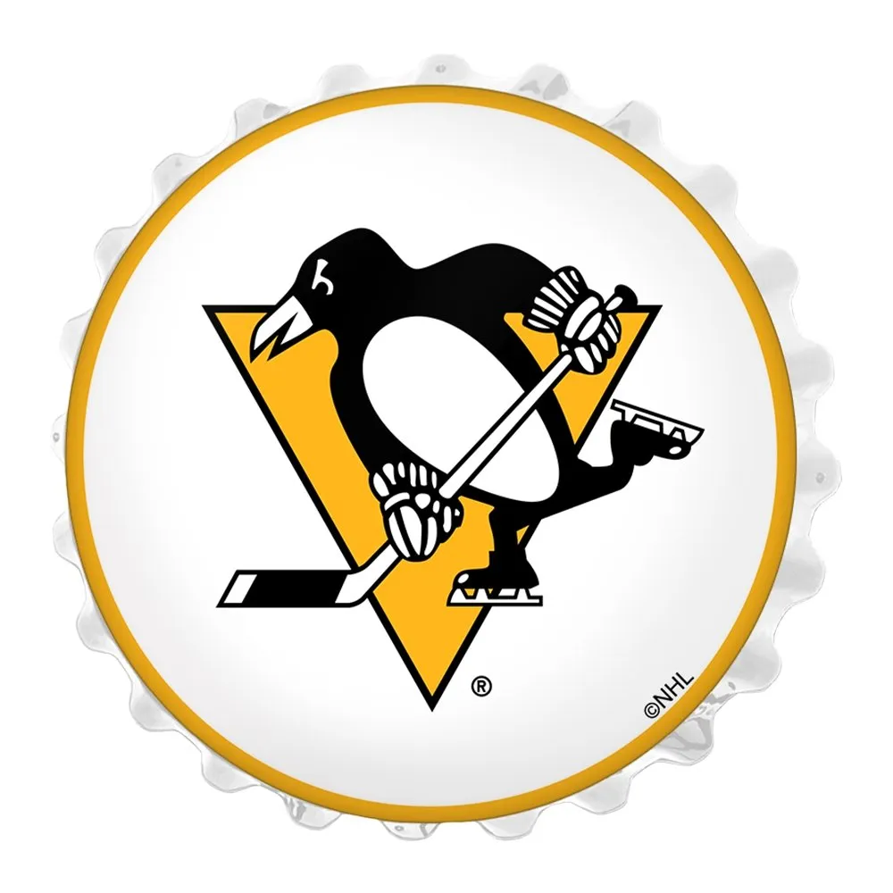 Pittsburgh Penguins: Bottle Cap Wall Light