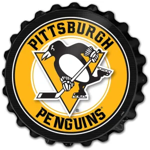 Pittsburgh Penguins: Bottle Cap Wall Sign