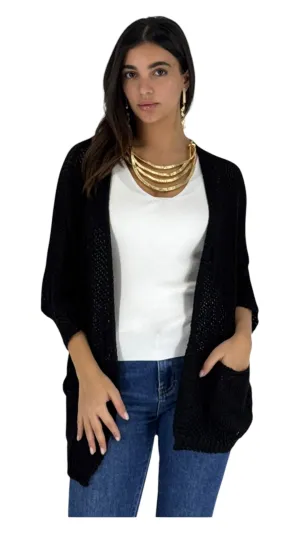 Porsche black cardigan