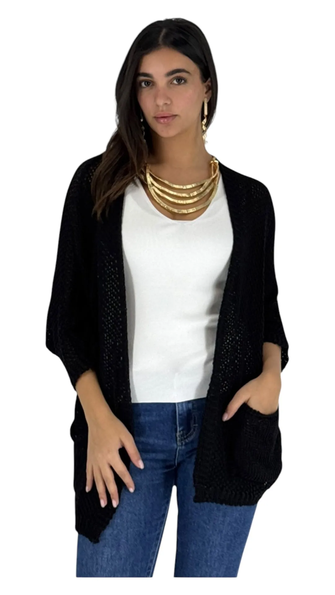 Porsche black cardigan