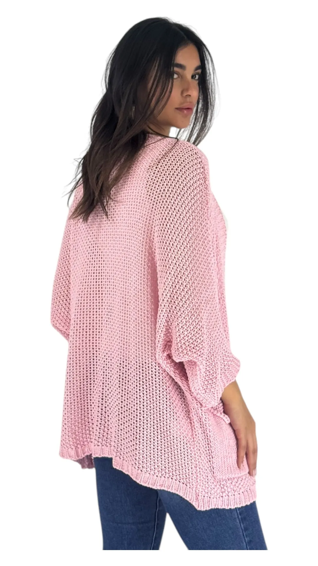 Porsche pink cardigan