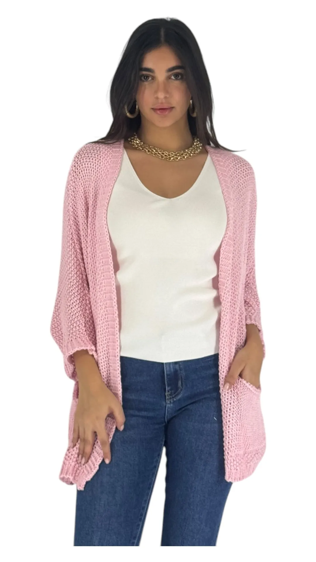 Porsche pink cardigan