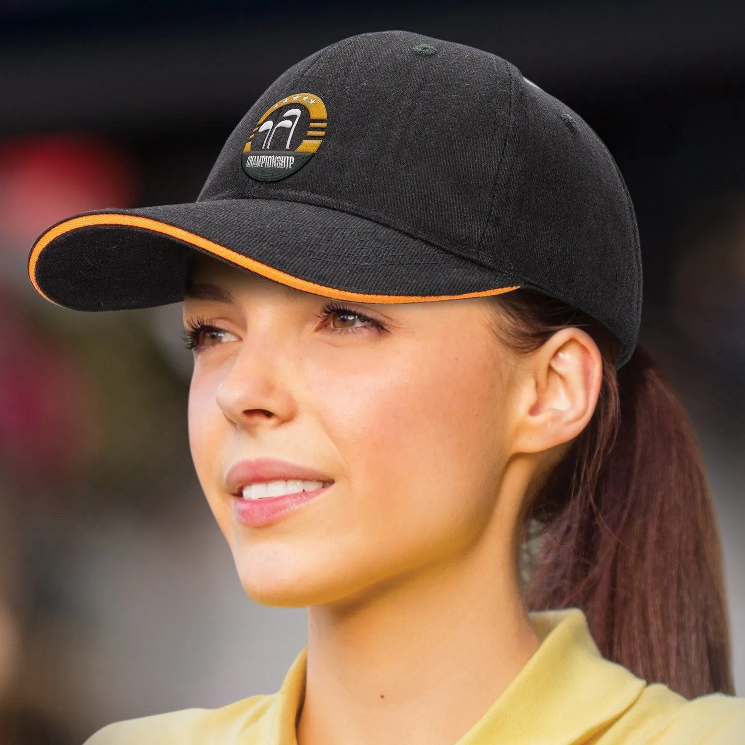 Premium Cotton Cap - Black(SHW-21T)