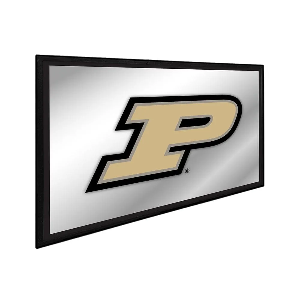 Purdue Boilermakers: Framed Mirrored Wall Sign