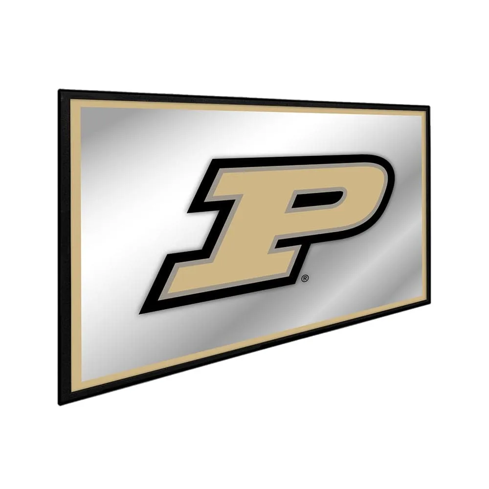 Purdue Boilermakers: Framed Mirrored Wall Sign