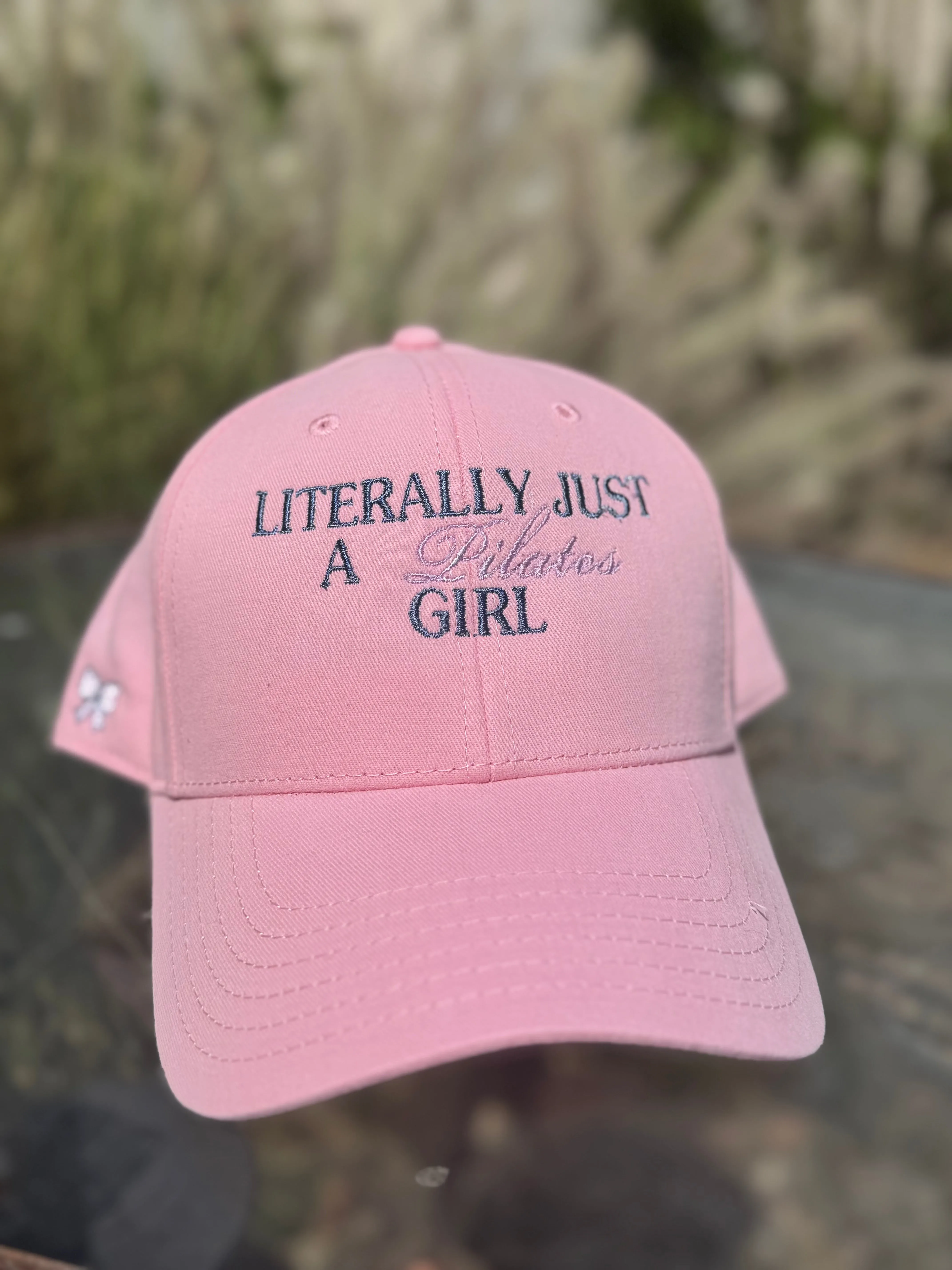 "Literally just a girl" PILATES, BARRE. LAGREE cap