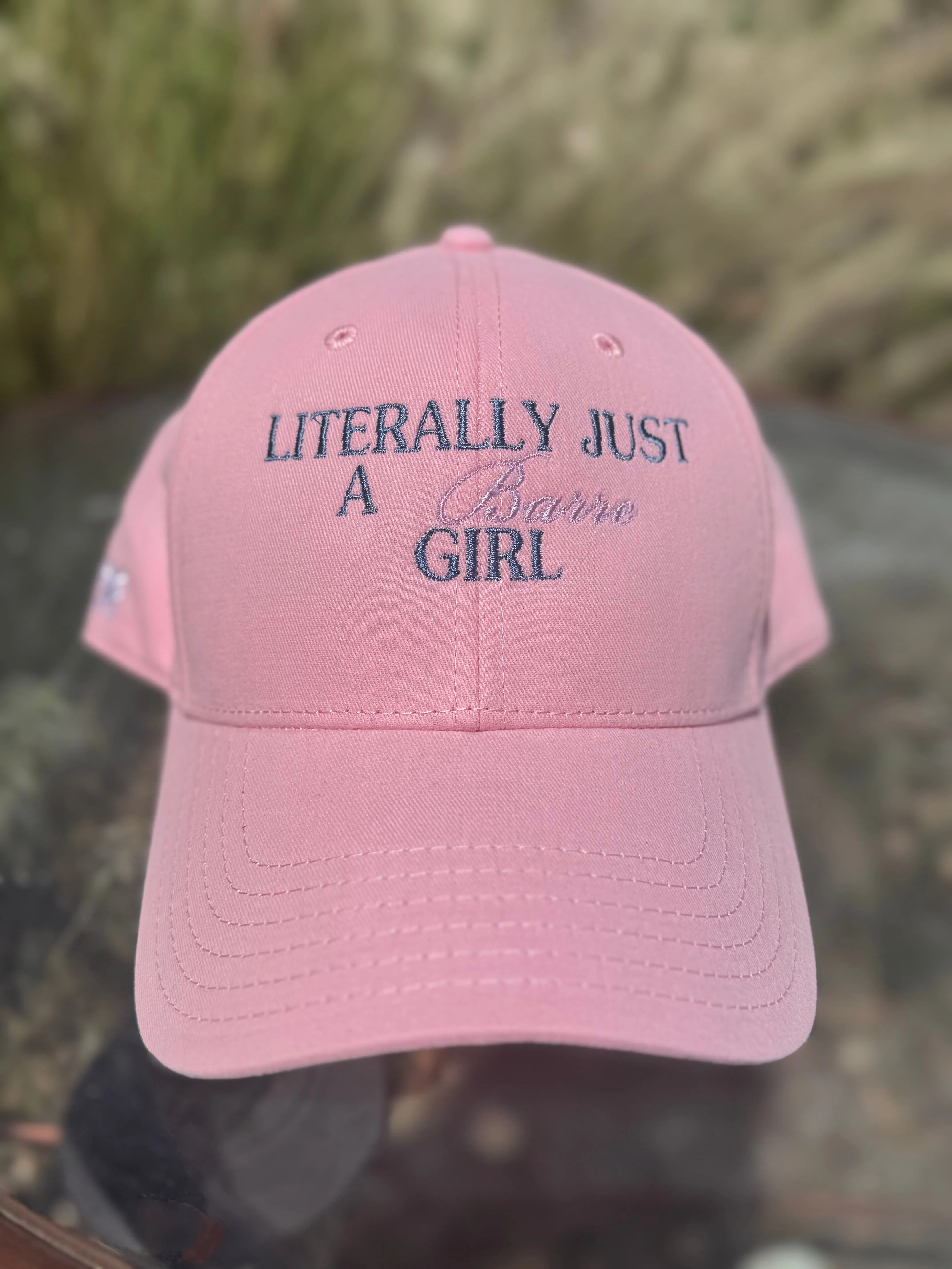 "Literally just a girl" PILATES, BARRE. LAGREE cap