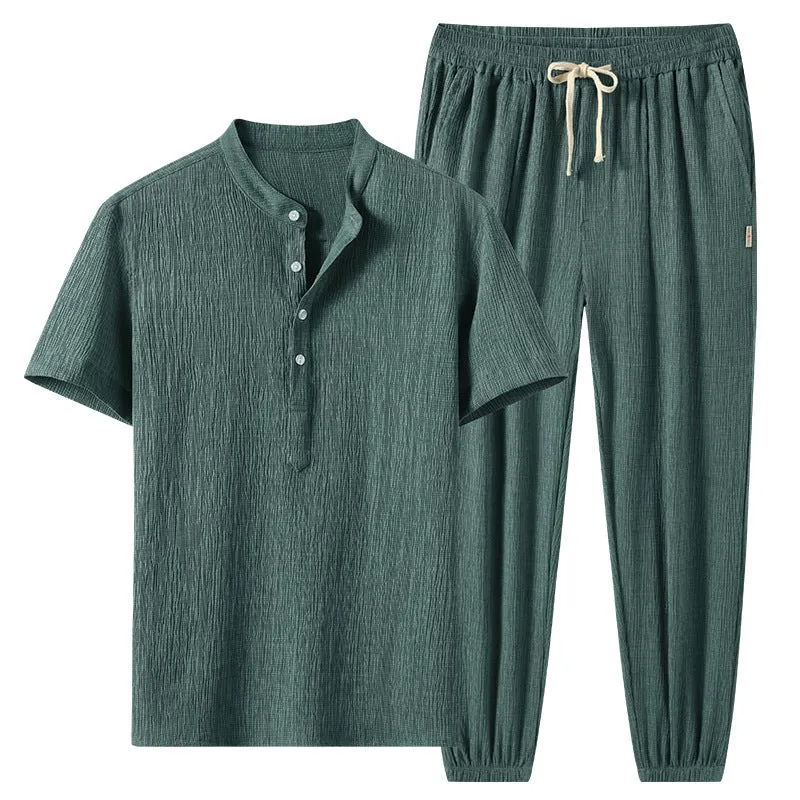Raffello Breezy Linen Leisure Set