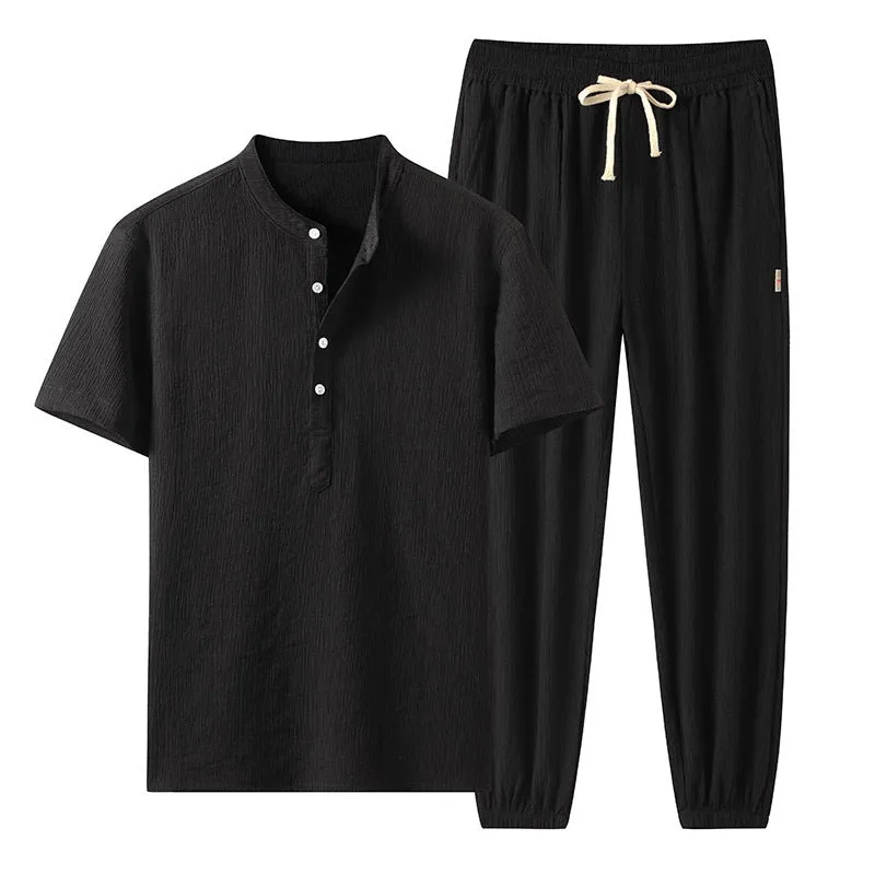 Raffello Breezy Linen Leisure Set