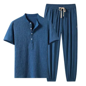 Raffello Breezy Linen Leisure Set