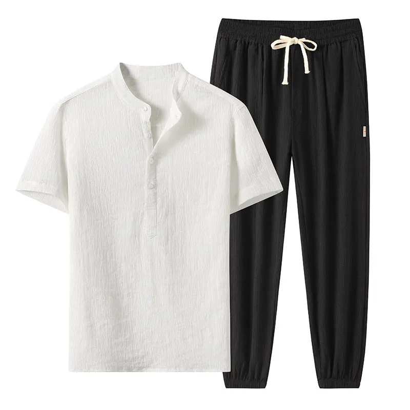 Raffello Breezy Linen Leisure Set