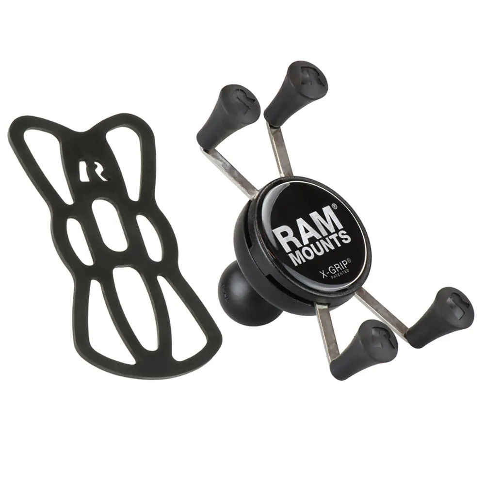 RAM MOUNT UNIVERSAL X-GRIP CELL PHONE HOLDER W/1" BALL