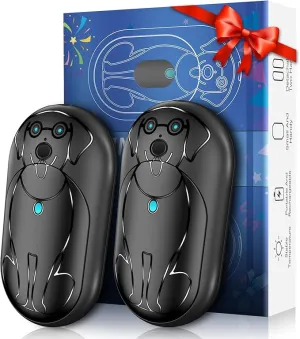 Rechargeable Hand Warmers 6000mAh Portable: Aleath Warm Gifts for Outdoor Hunting Camping - 2 Pack Electric Hot Handwarmers for Women Men