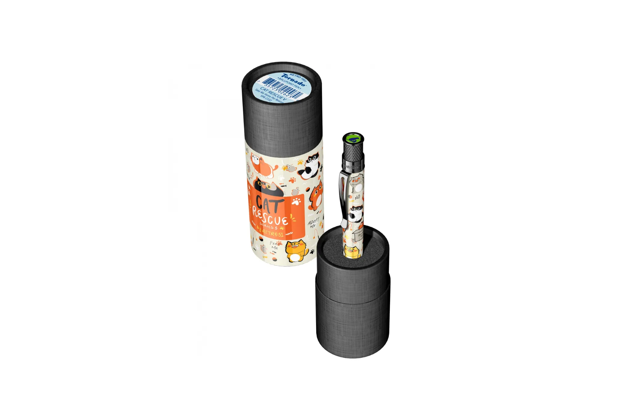 Retro 51 - Tornado Rescue | Ballpoint Pen - Cat BT