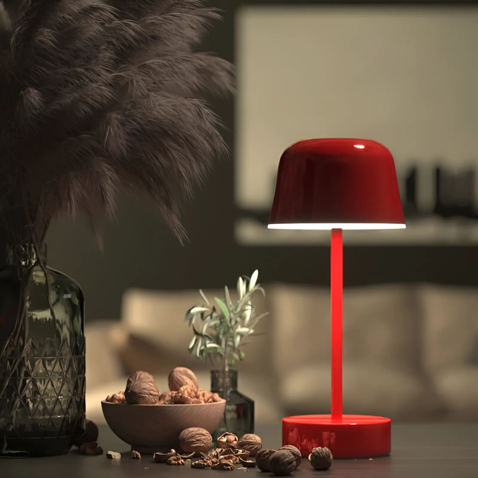 Retro Colored LED Table Lamp – A Harmonious Blend of Style and Function