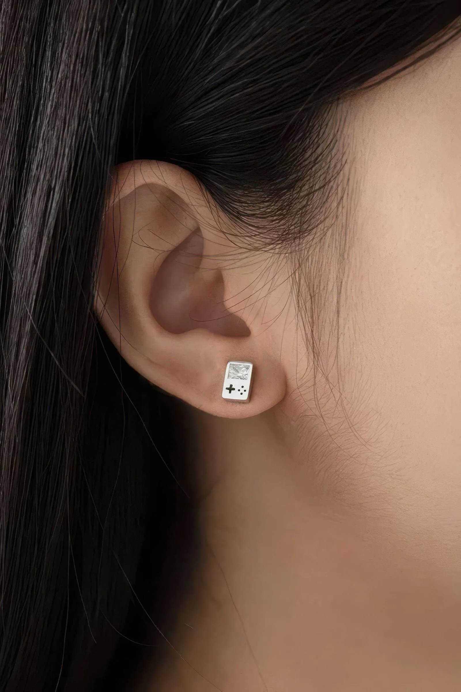 Retro Game Console Earrings