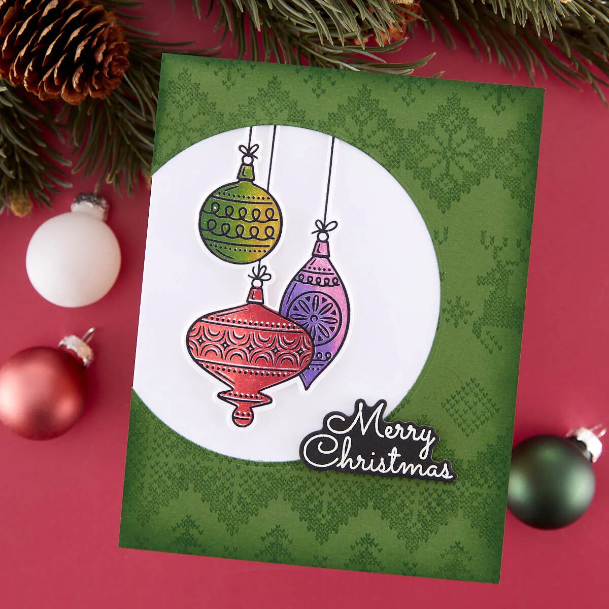 Retro Holiday Stamp and Die Bundle by Simon Hurley