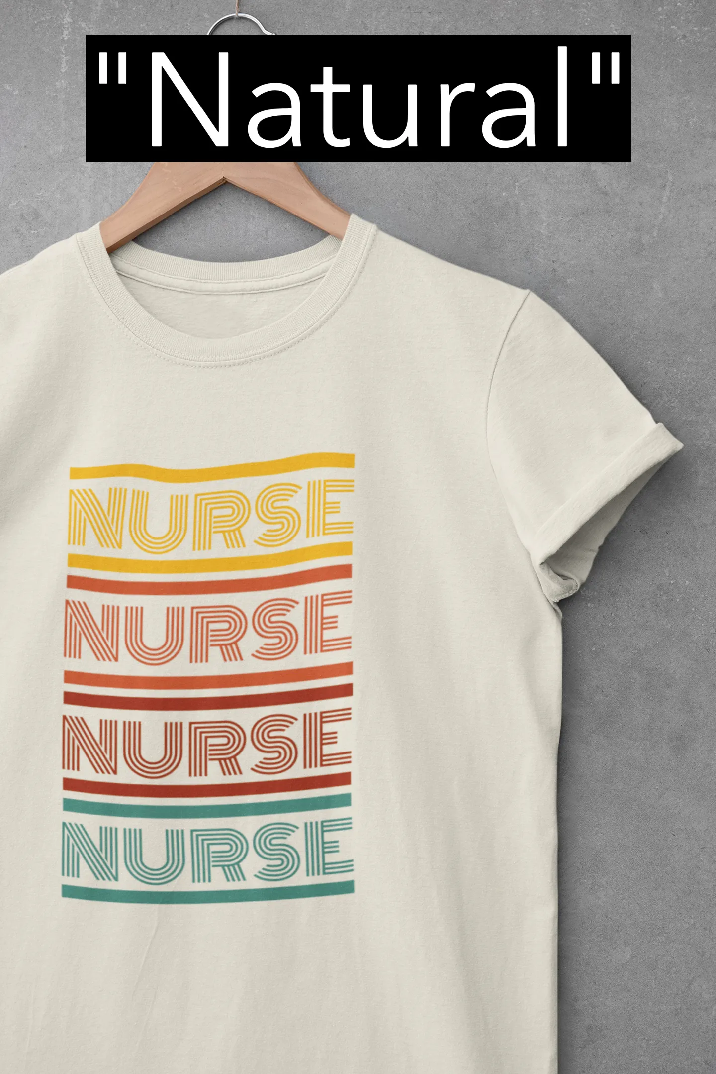 Retro Style Nurse -T-Shirt