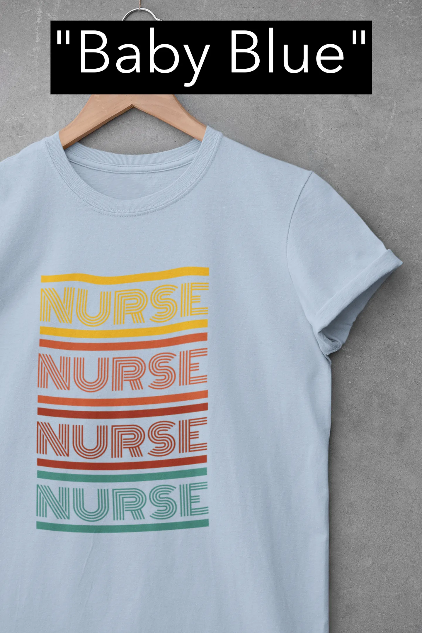 Retro Style Nurse -T-Shirt